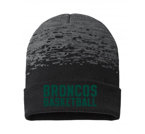 Montville Broncos Basketball Winter hat